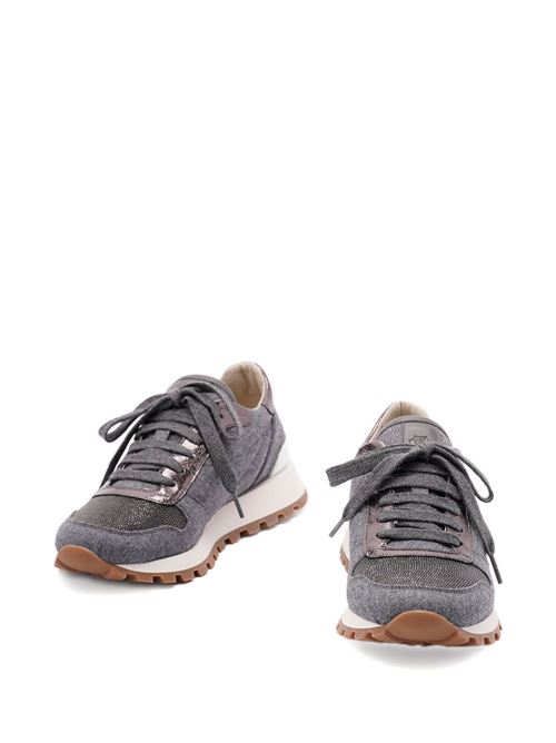 Wool sneaker BRUNELLO CUCINELLI | MZ26G1960C003